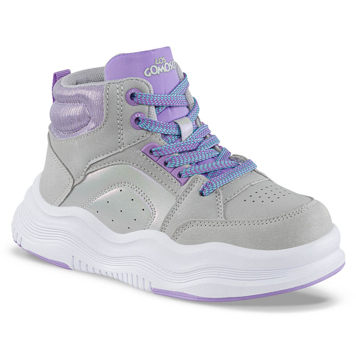 LOS GOMOSOS - Tenis Urbanos Liedor Gris Los Gomosos para Niña