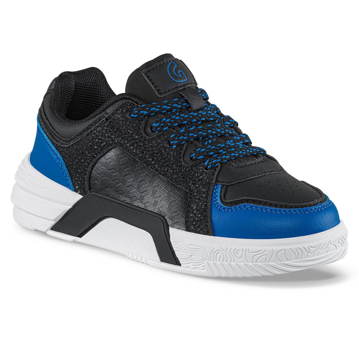 LOS GOMOSOS - Tenis Urbanos Miro Negro-Azul Los Gomosos para Niño