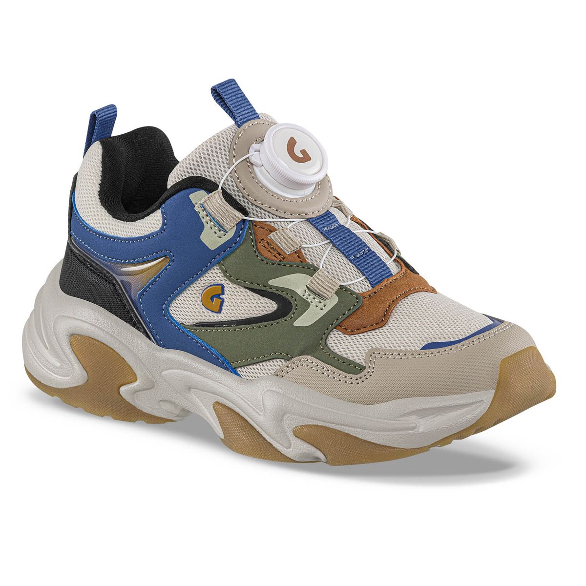 LOS GOMOSOS - Tenis Urbanos Fibor Beige Los Gomosos para Niño