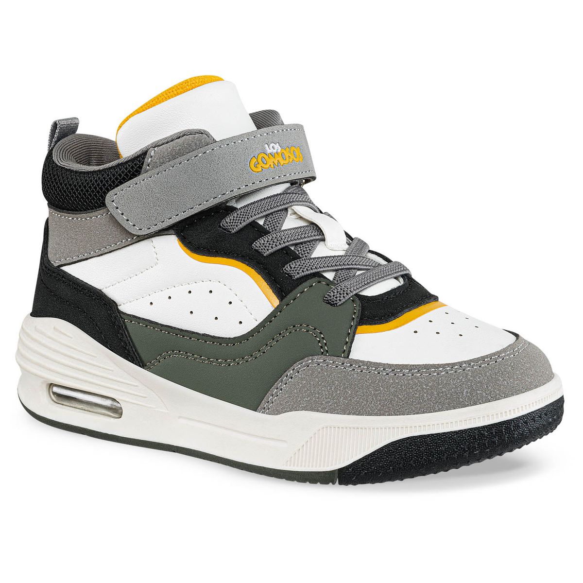 LOS GOMOSOS - Tenis Urbanos Lender Blanco-Gris Los Gomosos para Niño