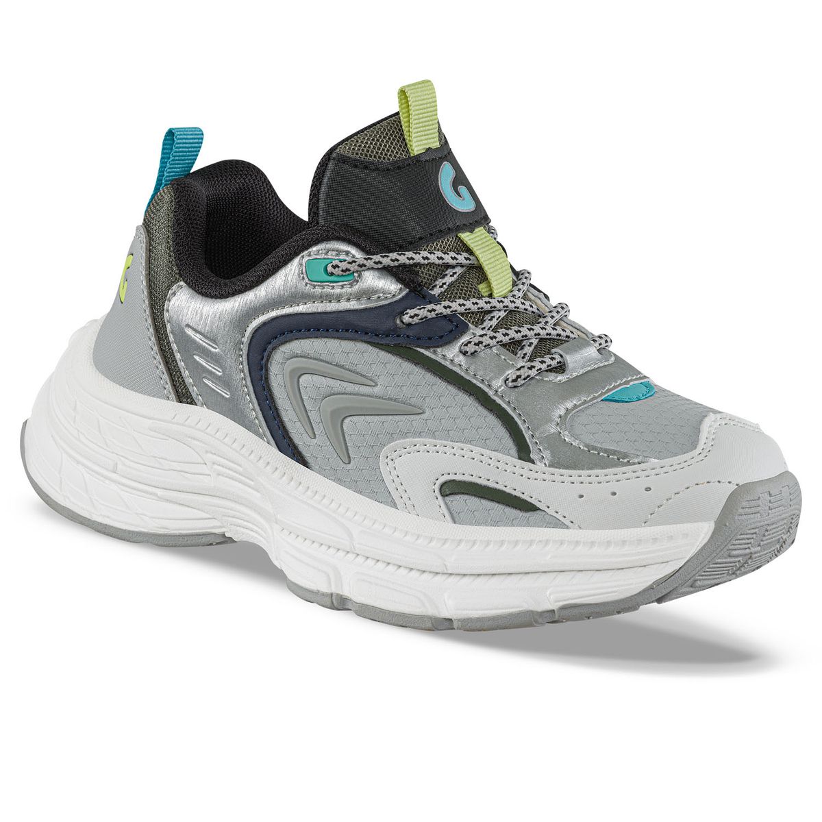 LOS GOMOSOS - Tenis Urbanos Wenny Blanco-Negro Los Gomosos para Niño