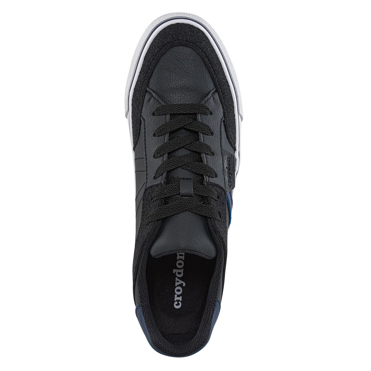 CROYDON - Tenis Urbanos Rowan Negro Croydon para Hombre