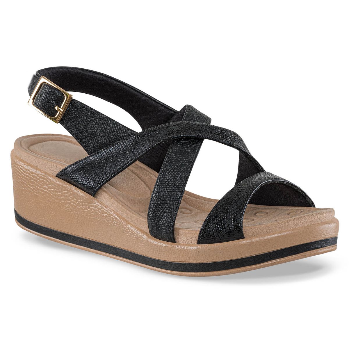CROYDON - Sandalias Tacón Andrey Negro Croydon para Mujer