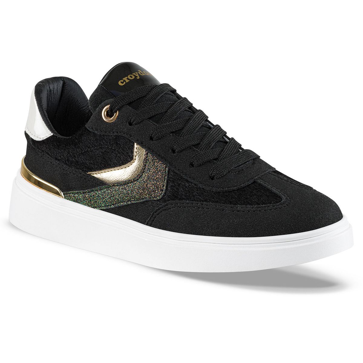 CROYDON - Tenis Urbanos Billie Negro Croydon para Mujer