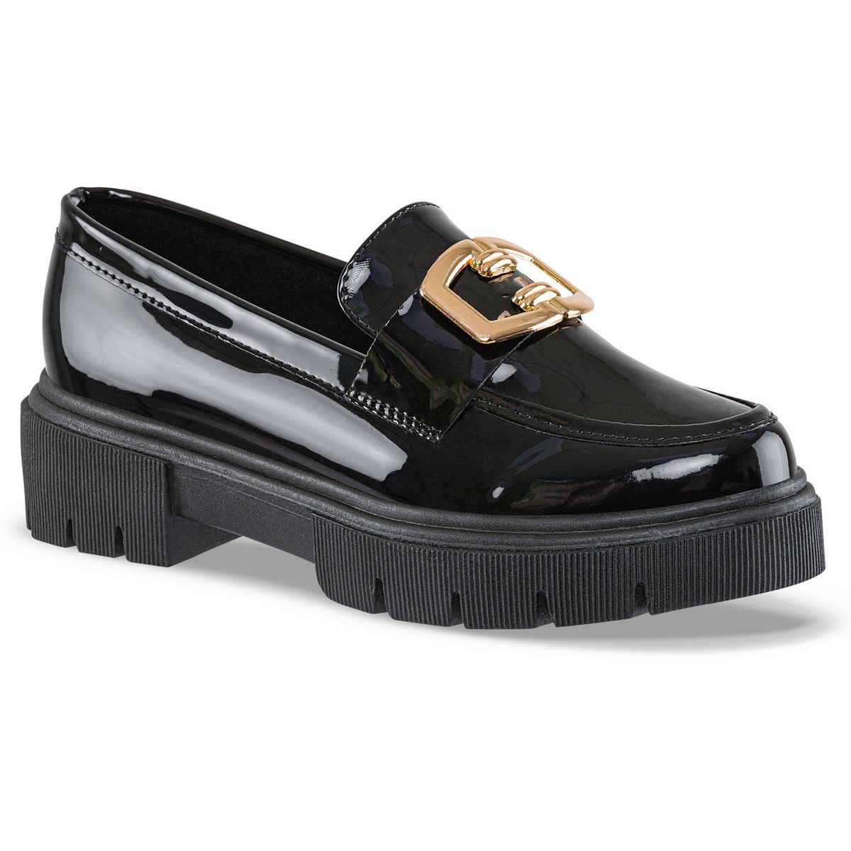 CROYDON - Mocasines Yustin Negro Croydon para Mujer