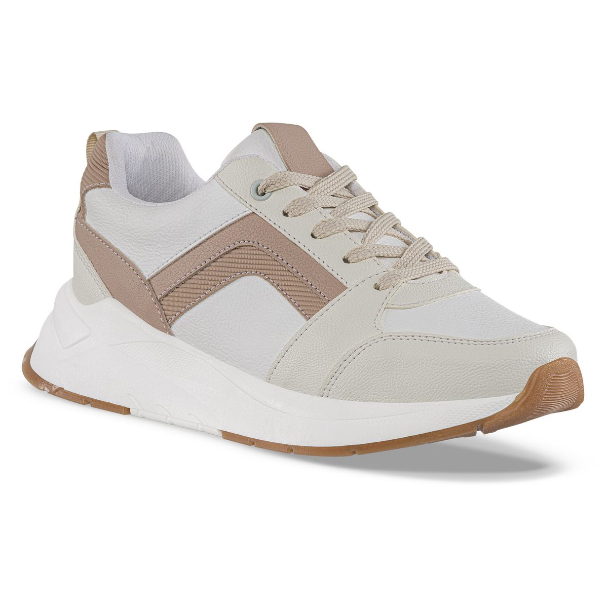 CROYDON - Tenis Urbanos Yannit Beige Croydon para Mujer