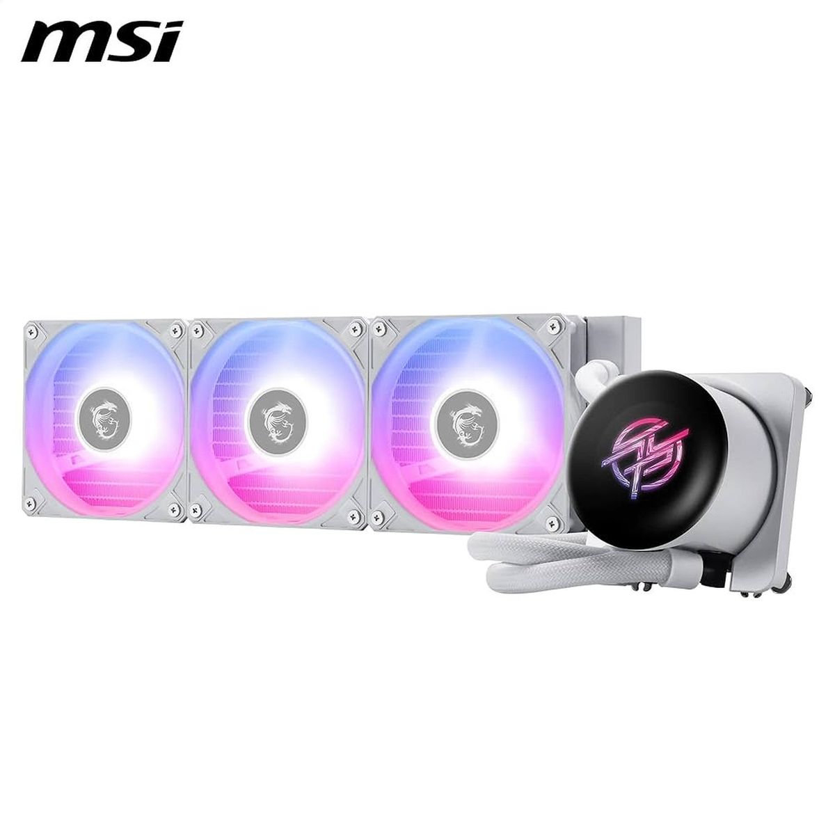 MSI - Refrigeración Líquida MSI MAG P13 360 ARGB LCD 2.1" Blanco – Estabilidad Térmica