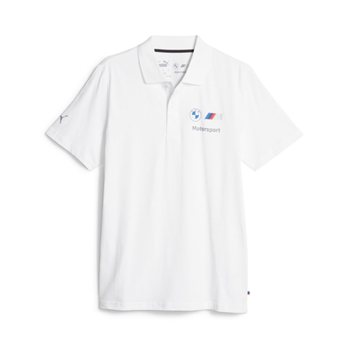 PUMA - Camisa Tipo Polo Puma Original Bmw MmsEss Blanco Para Hombre