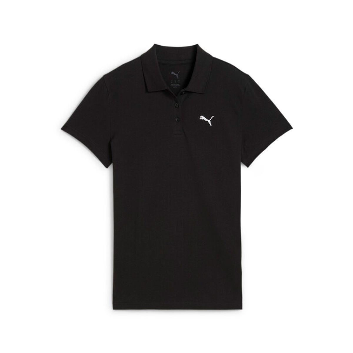 PUMA - Camisas Tipo Polo Puma Originales Ess Logo Negro Mujer