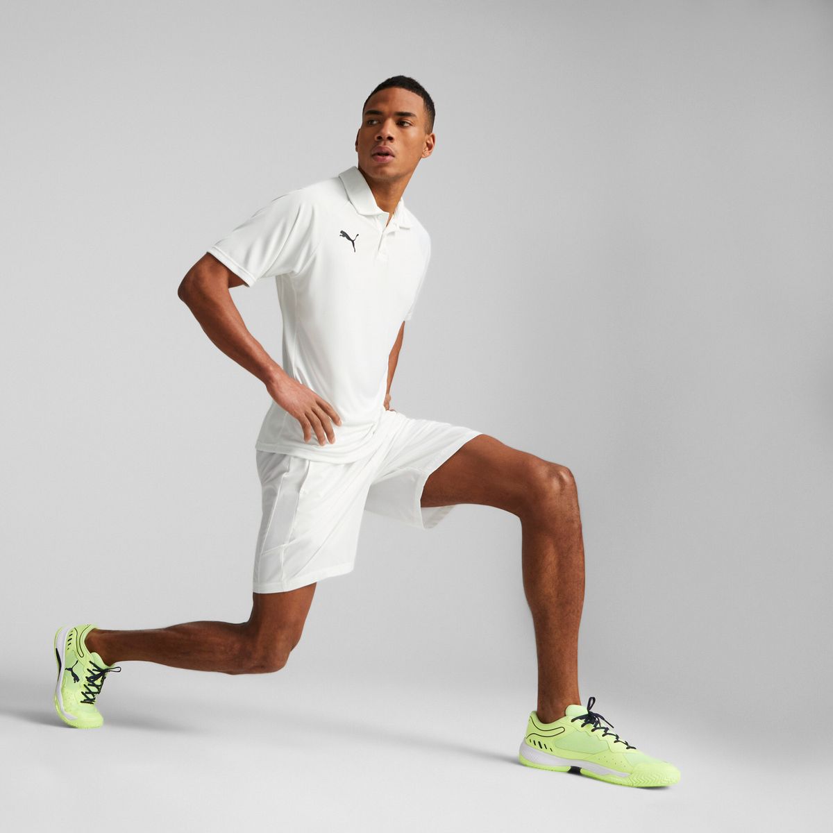PUMA - Camisa Tipo Polo Puma Teamliga Multisport Blanco Para Hombre