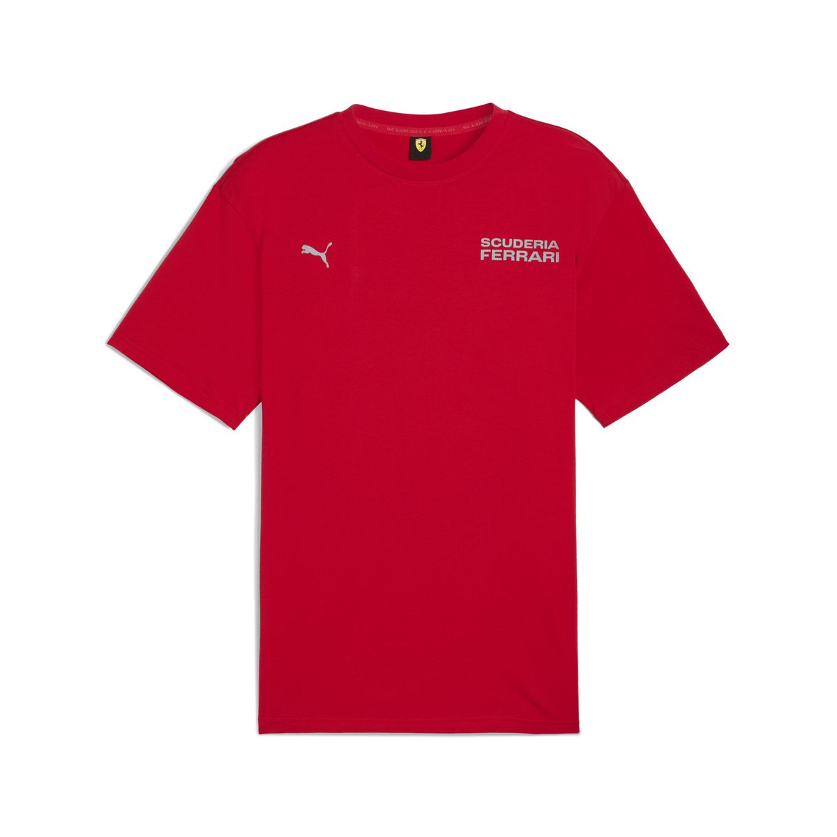 PUMA - Camisa Deportiva Puma Original Ferrari Lifestyle Rojo Hombre