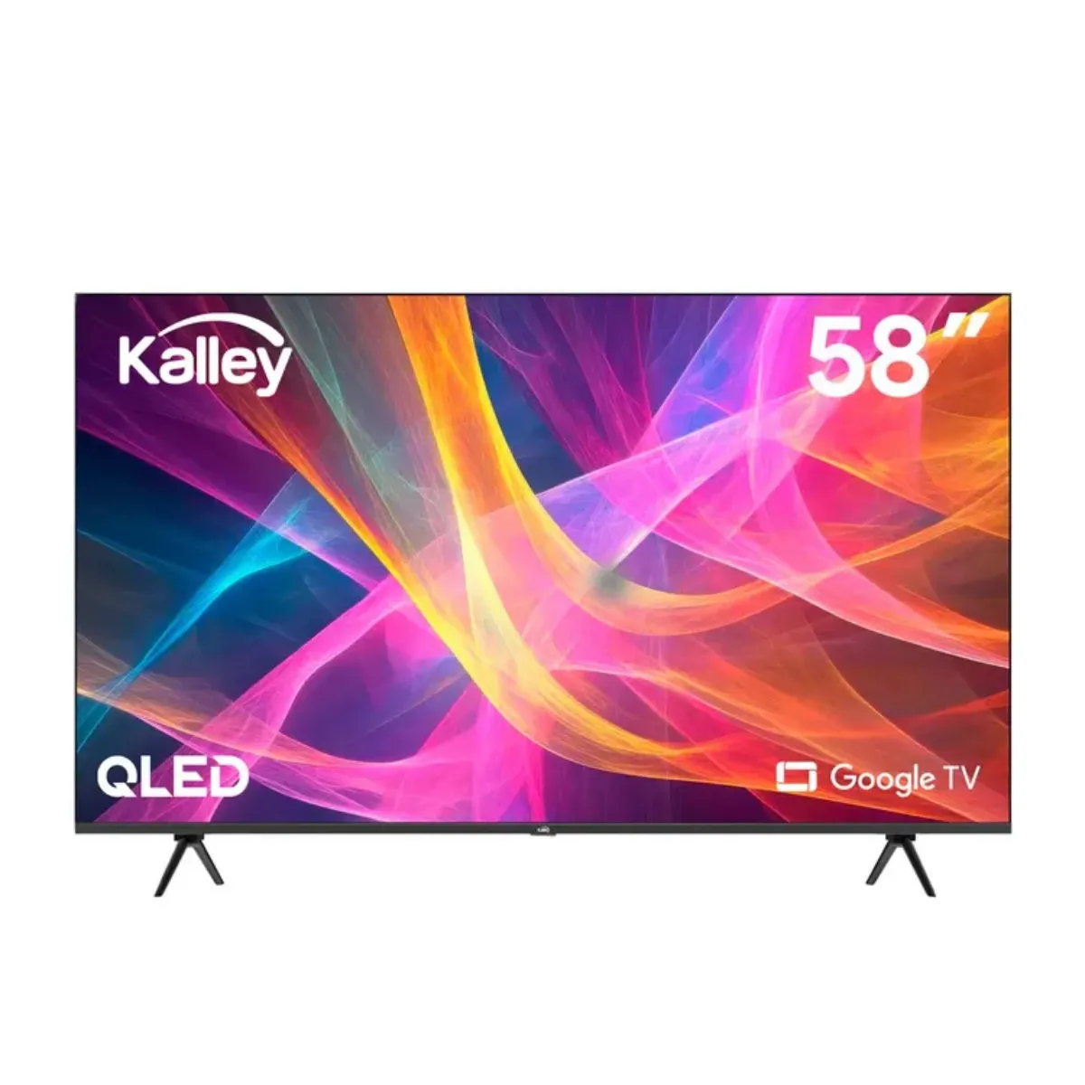 KALLEY - Televisor Kalley 58 4k Uhd Qled Smart Tv Google K-tv58gq400a