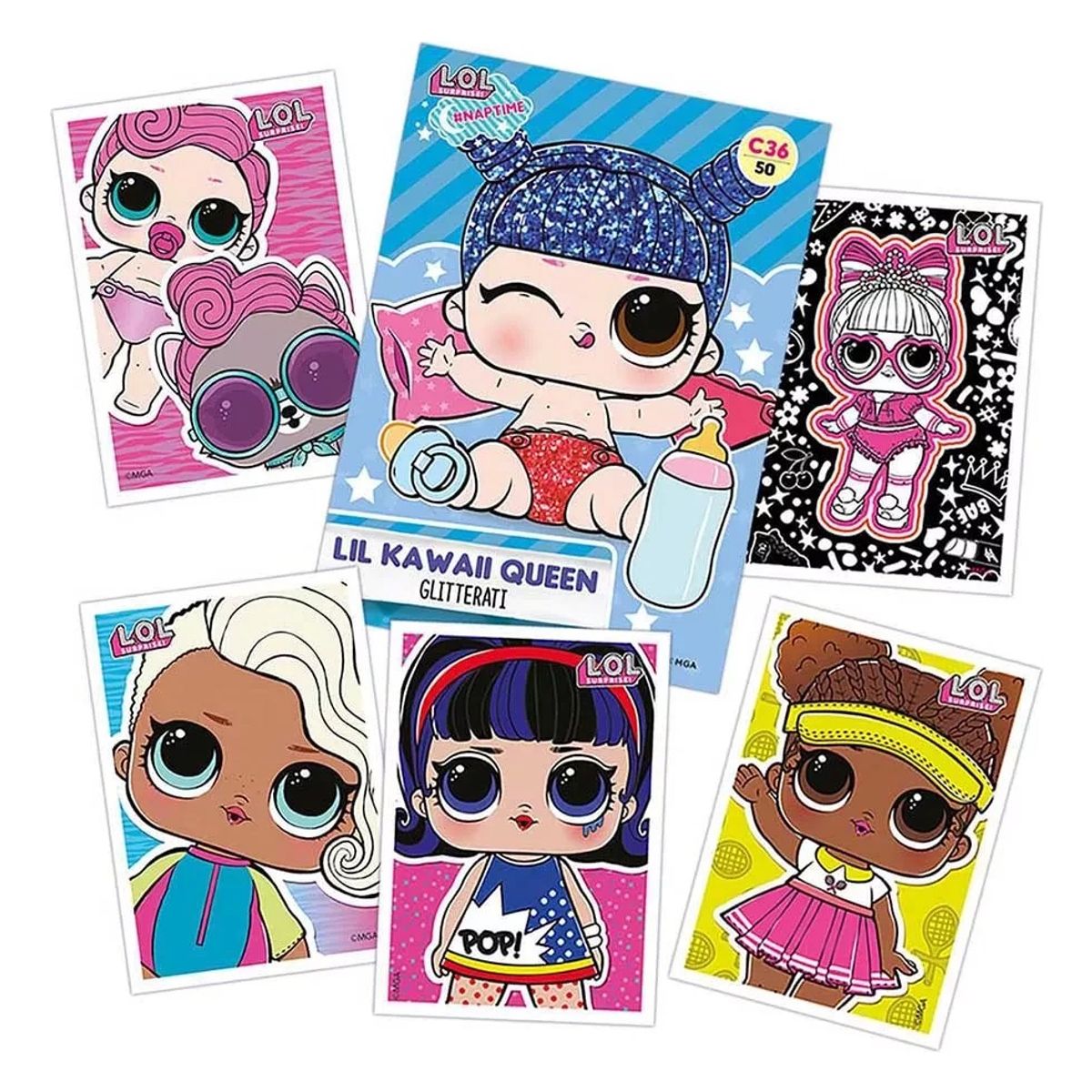 PANINI - LOL SURPRISE 3 SOBRES X 5 LAMINAS