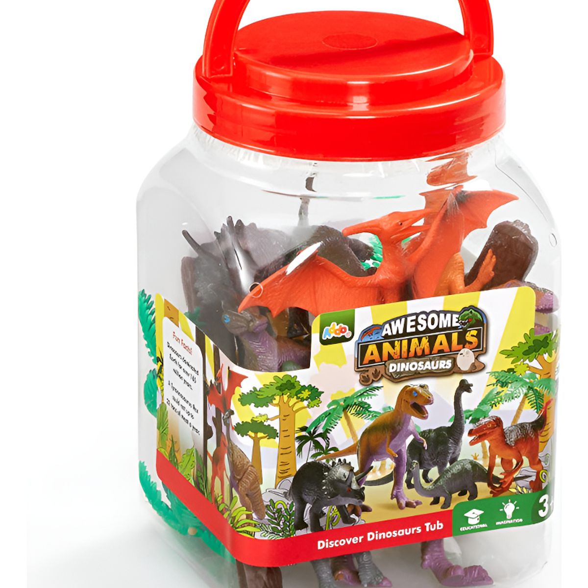 GENERICO - AA SET TUBO FIG X12 DINOSAURIOS