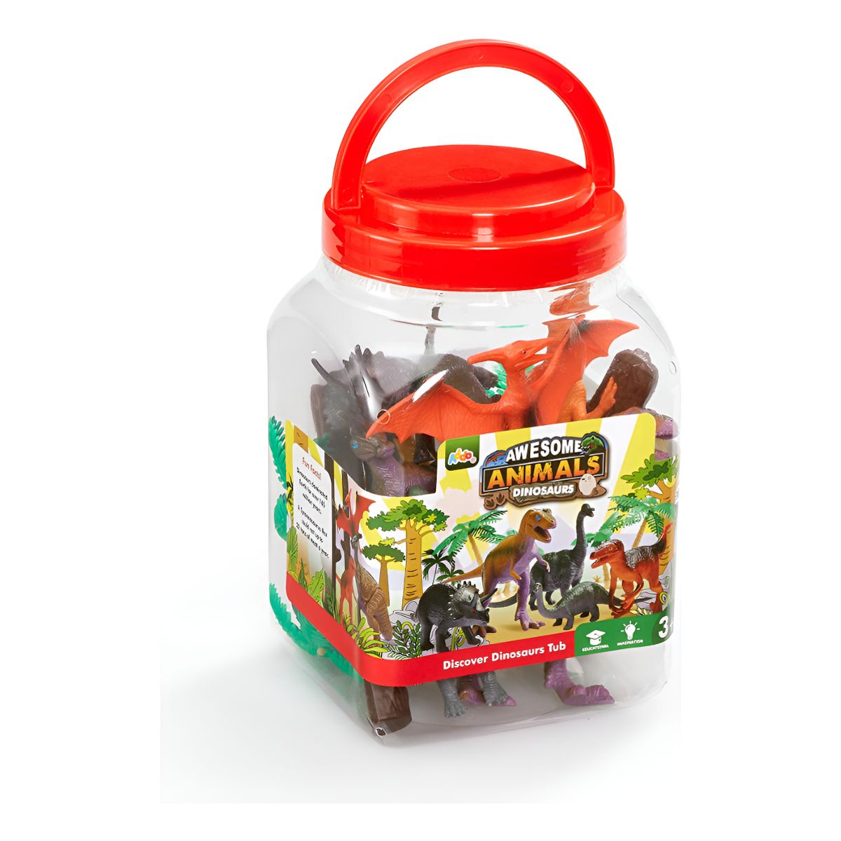 GENERICO - AA SET TUBO FIG X12 DINOSAURIOS