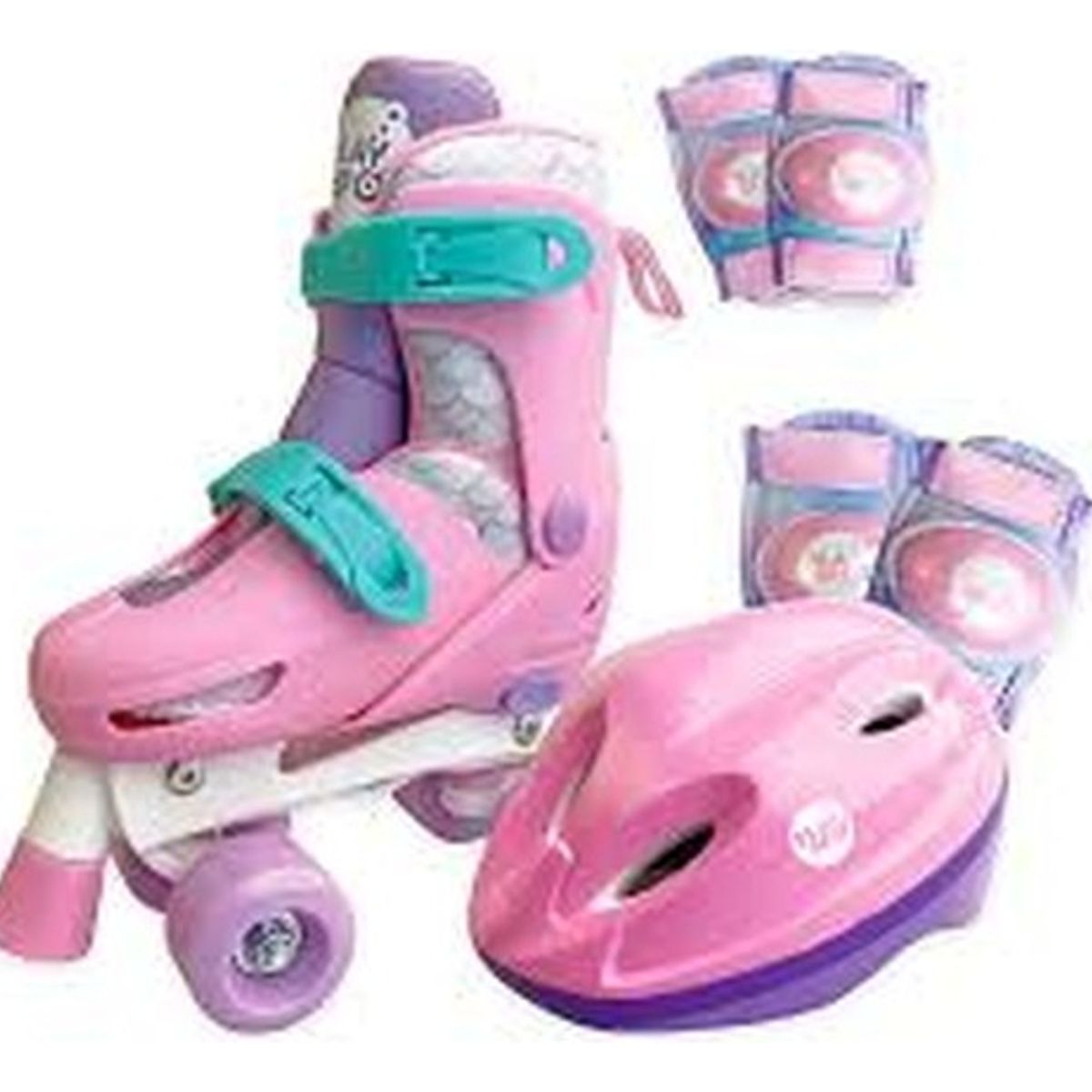 GENERICO - PLAY SPOT SP SET PATINES RUEDAS2X2 ROSADO