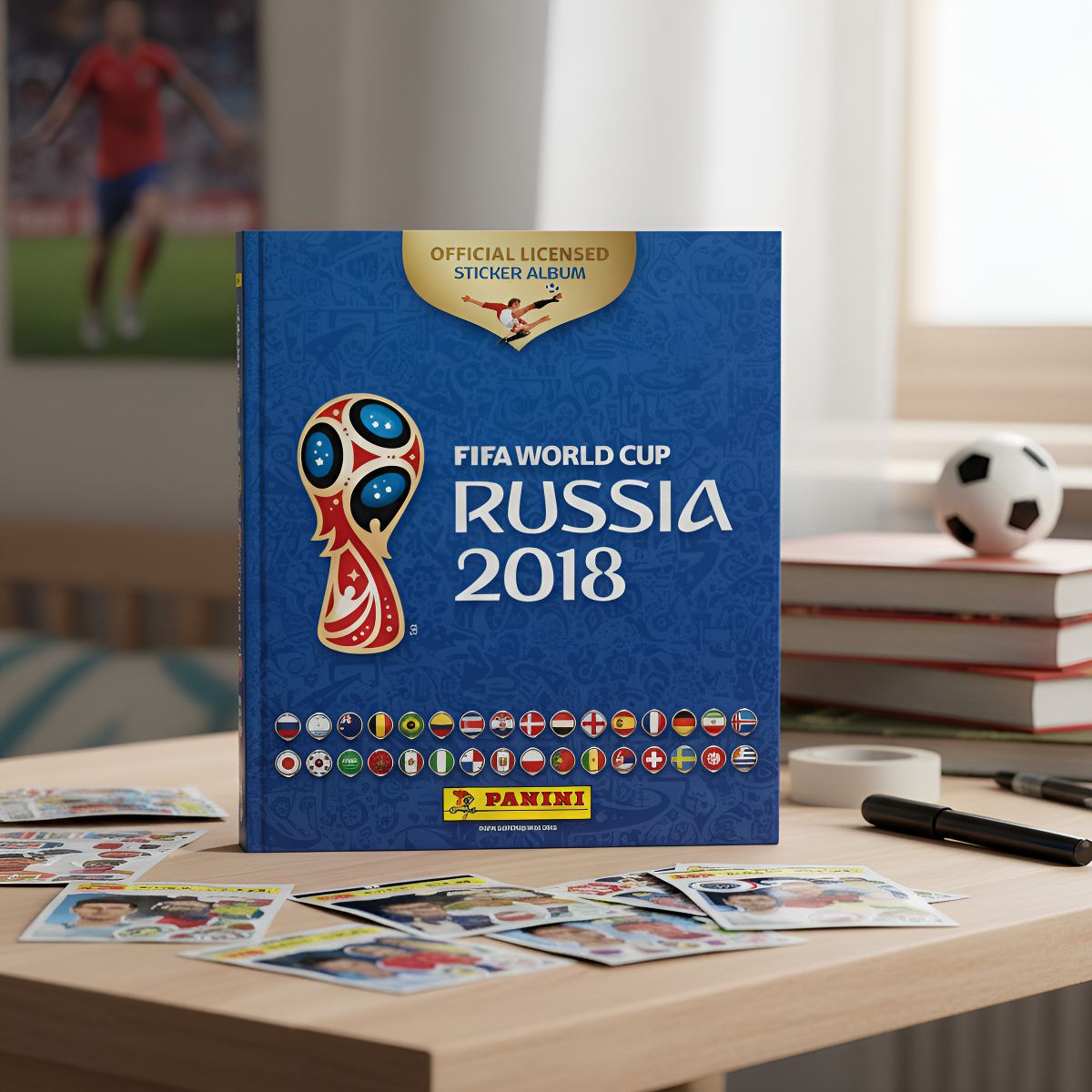 PANINI - ÁLBUM FIFA W-CUP RUSIA 2018