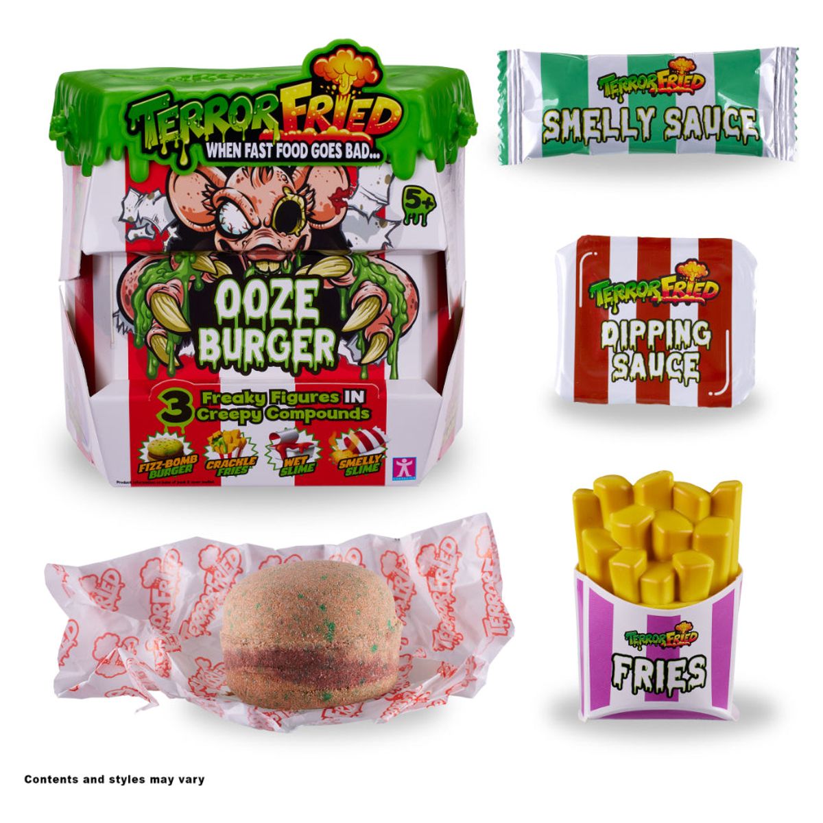 GENERICO - TERROR FRIED HAMBURGUESA 3 PACK