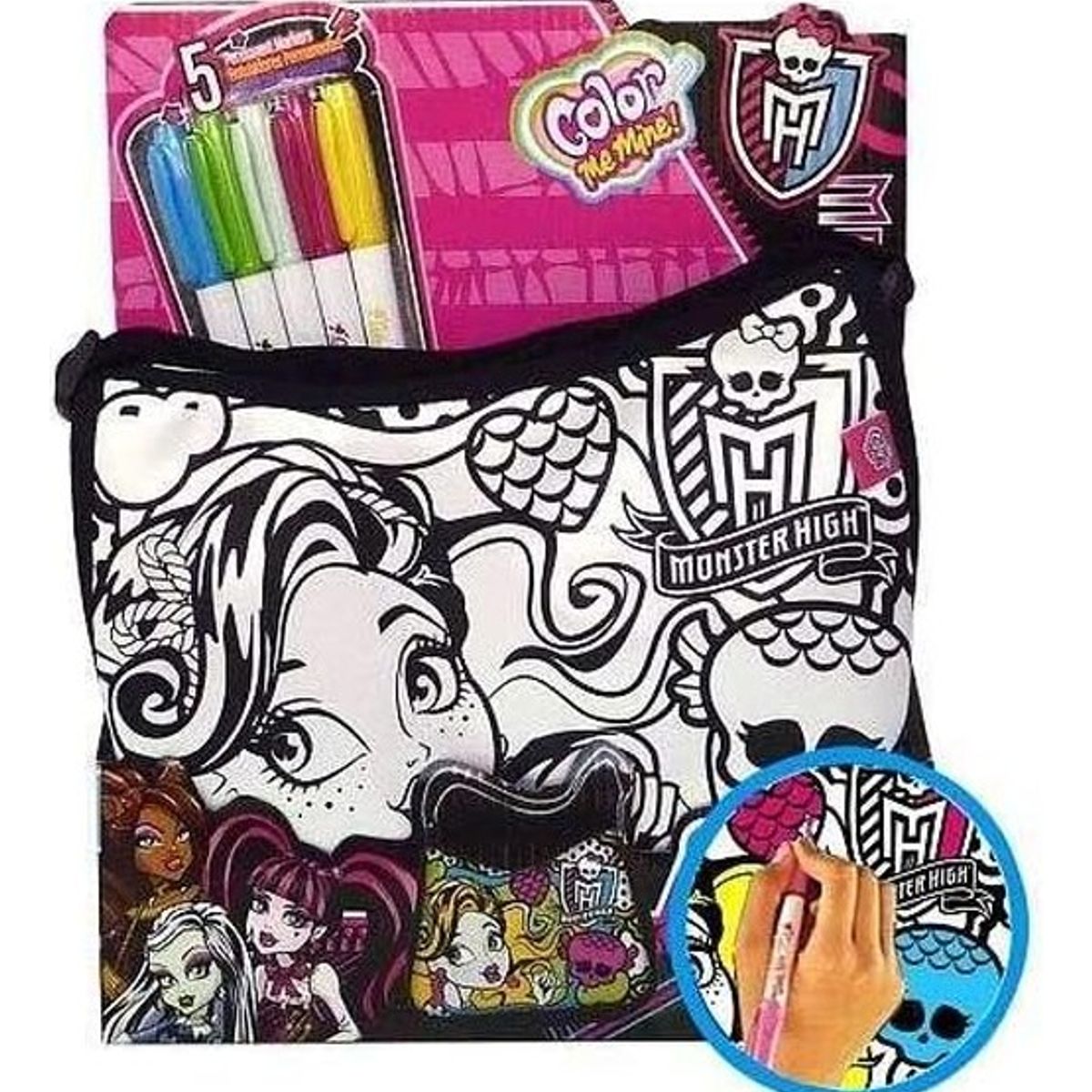 GENERICO - CMM BOLSO MINI BANDOLERA MONSTER H