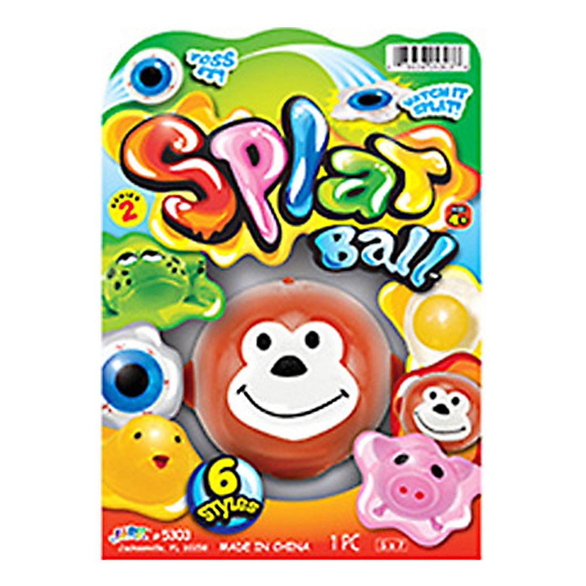 GENERICO - JA-RU BOLA ANTI-ESTRÉS ESPONJOSA