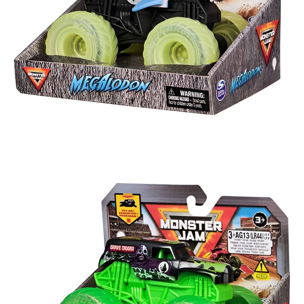 GENERICO - MONSTER JAM X 1 ESCALA 143 LLANTAS LIGHT-UP V SURT
