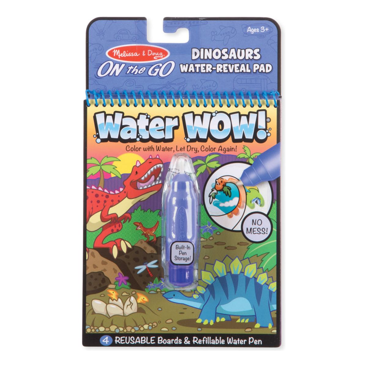 GENERICO - MELISSA & DOUG LIBRO MÁGICO AGUA - DINOSAURIO