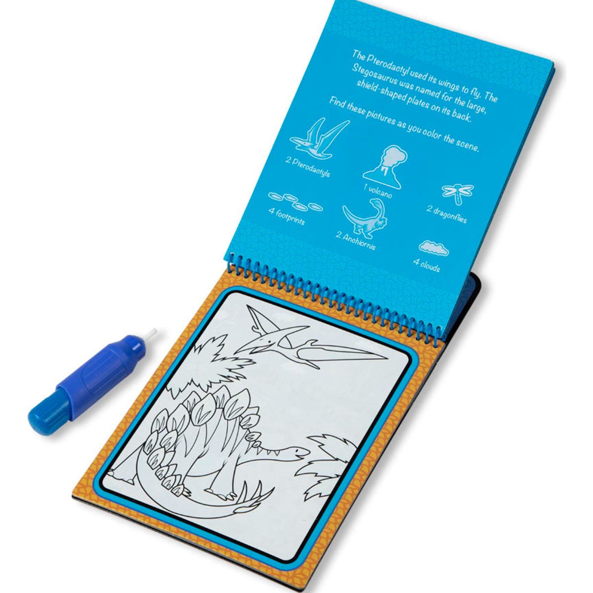 GENERICO - MELISSA & DOUG LIBRO MÁGICO AGUA - DINOSAURIO