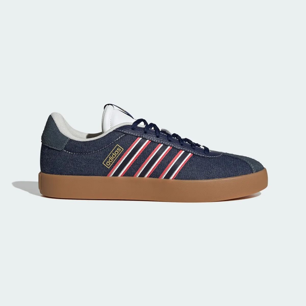 ADIDAS - Tenis Adidas Hombre VL Court 3.0 JR8591 Azul Casual