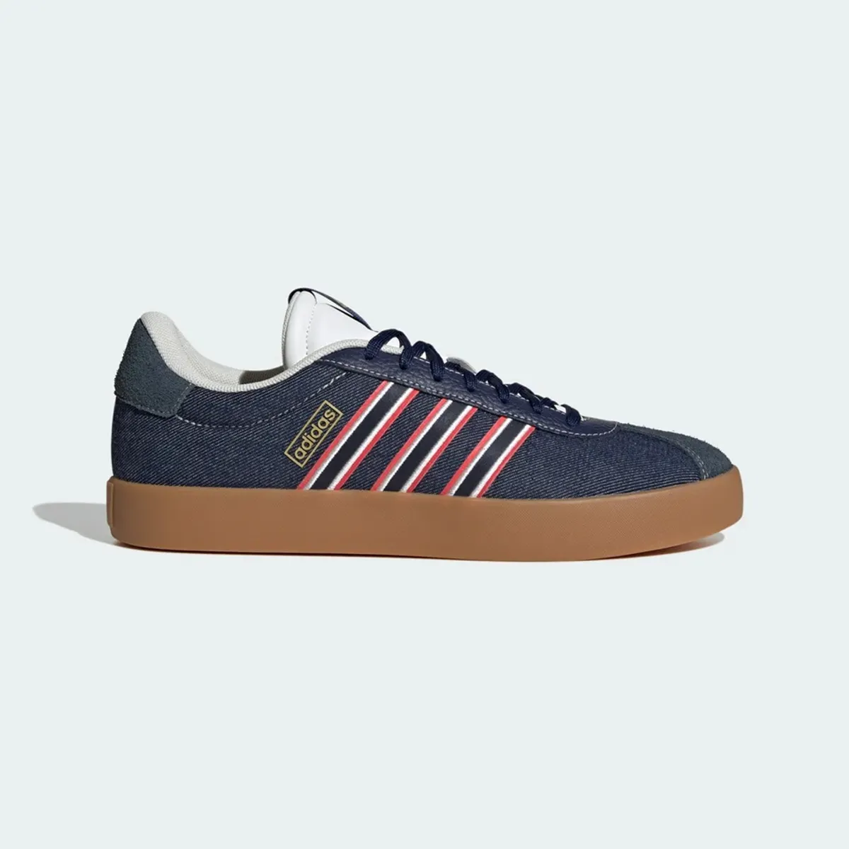ADIDAS - Tenis Adidas Hombre VL Court 3.0 JR8591 Azul Casual