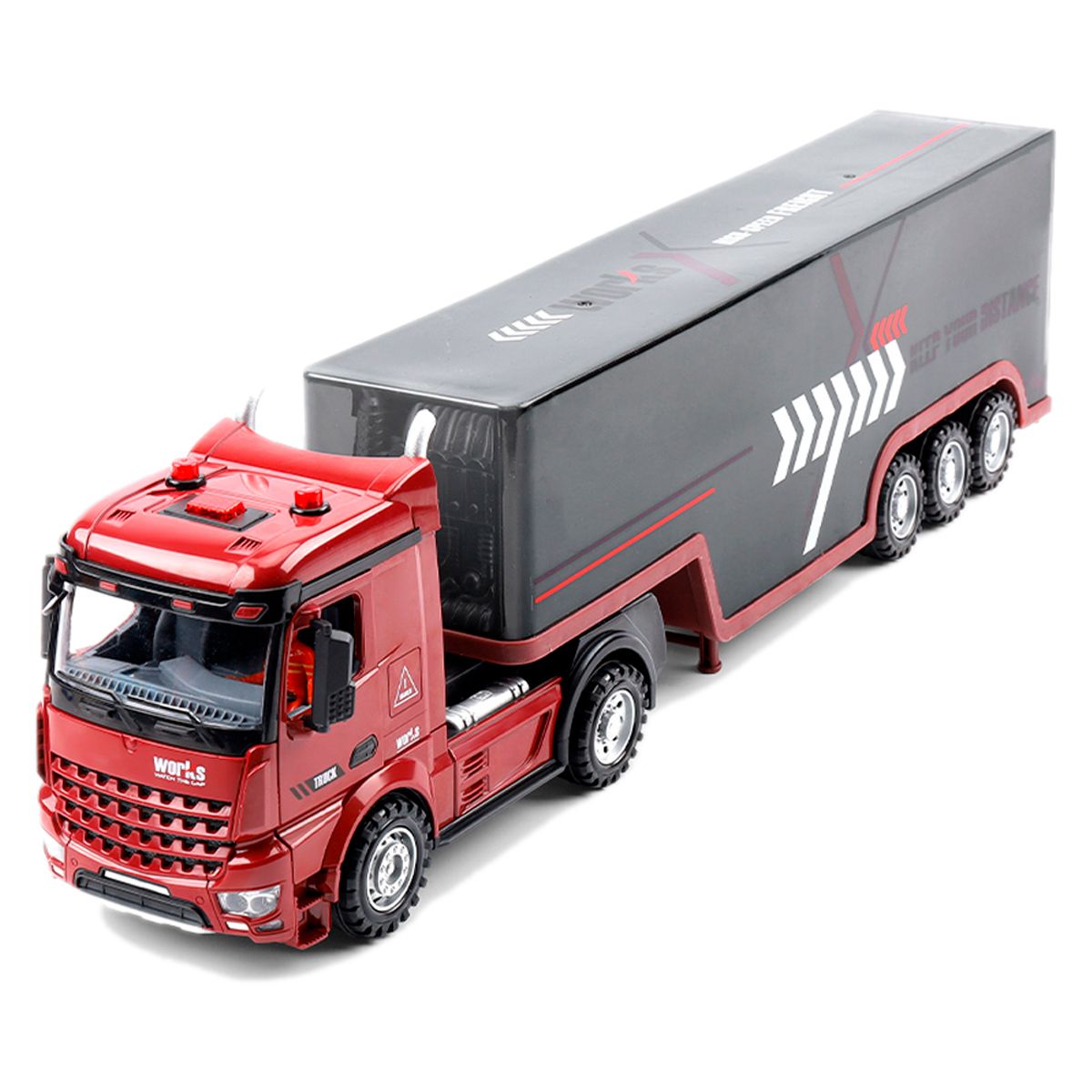 GENERICO - Tractomula Control Remoto Contenedor 116 Transportador