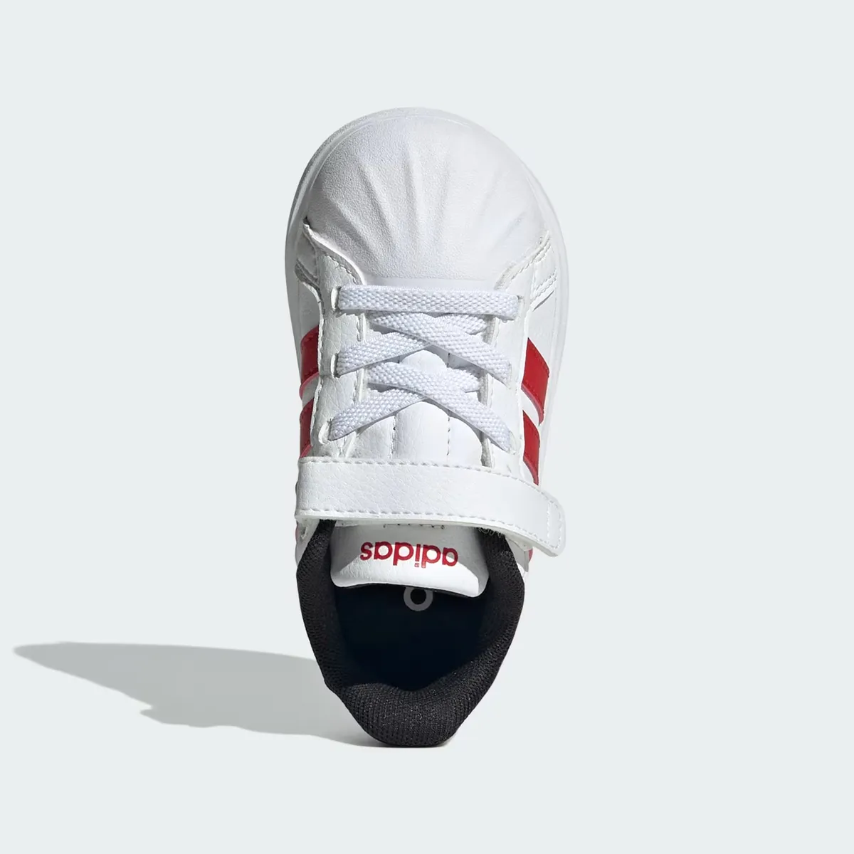 ADIDAS - Tenis Adidas Bebé Streettalk JQ8607 Blanco Rojo Casual