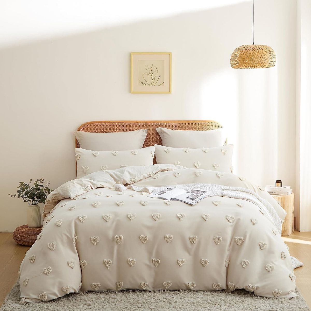 MY HOME STORE - Duvet Harmony  Love - Beige