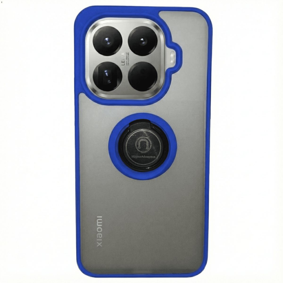 GENERICO - Case Funda Estuche Mate Con Anillo Compatible Xiaomi 15T Pro Azul
