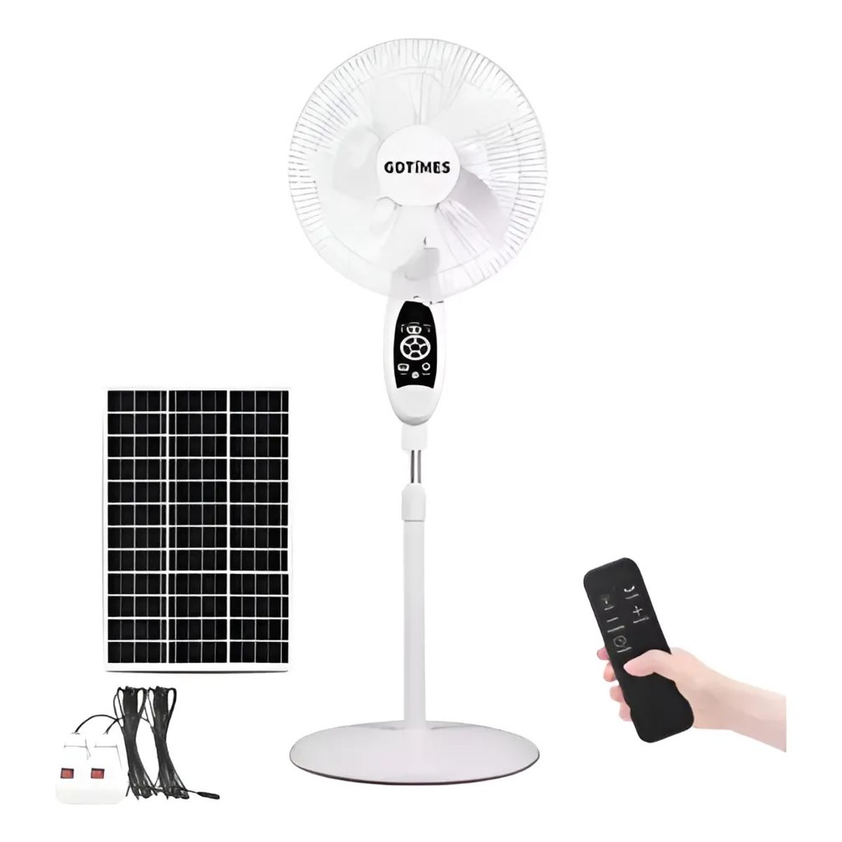 GENERICO - Ventilador Solar De Pie GDtimes