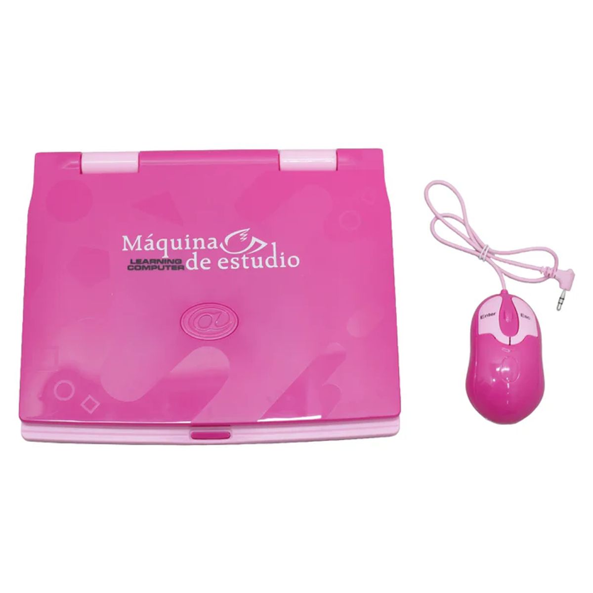 GENERICO - Computador Didactico Juguete Con 130 Funciones - Rosa