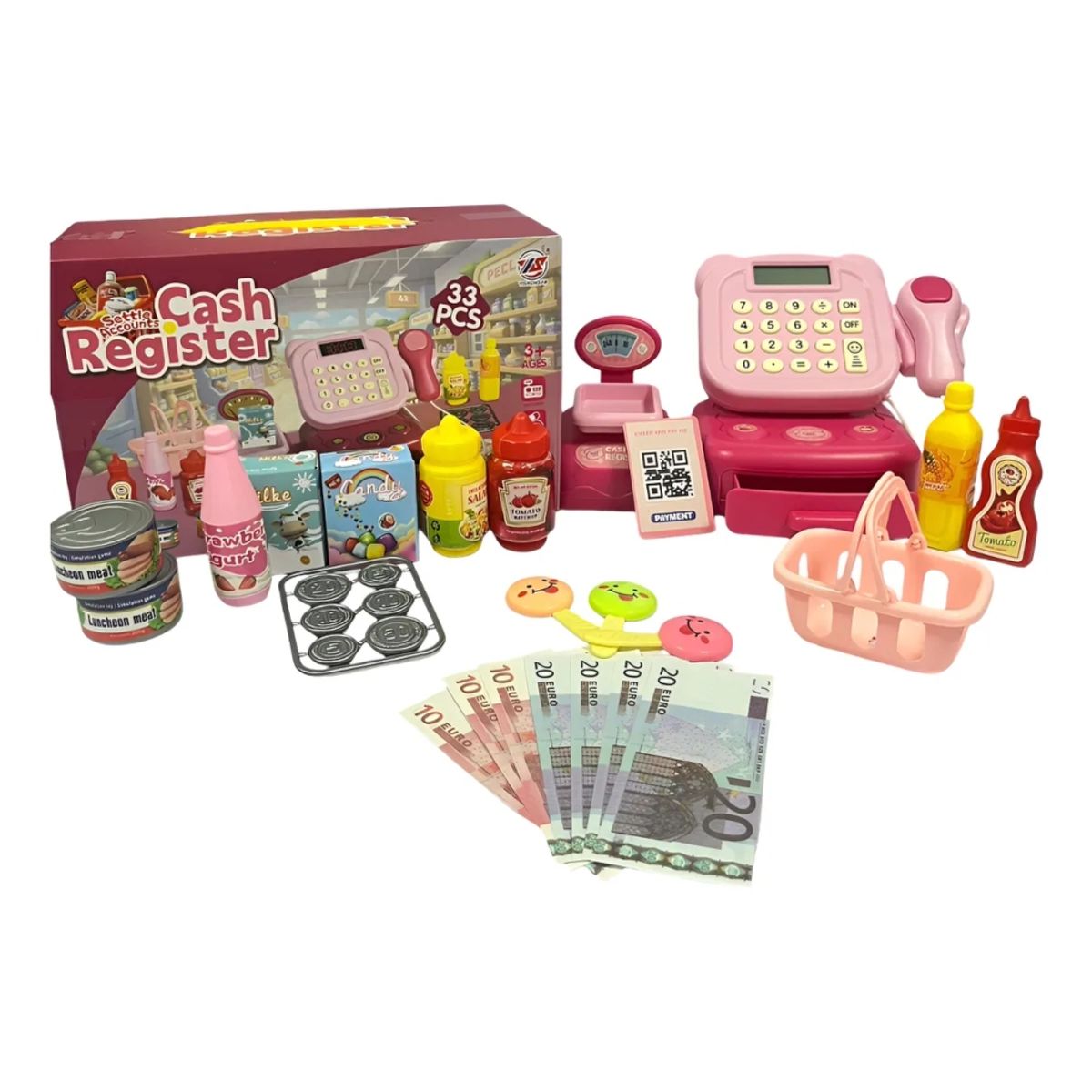 GENERICO - Caja Registradora De Juguete Mini Carrito