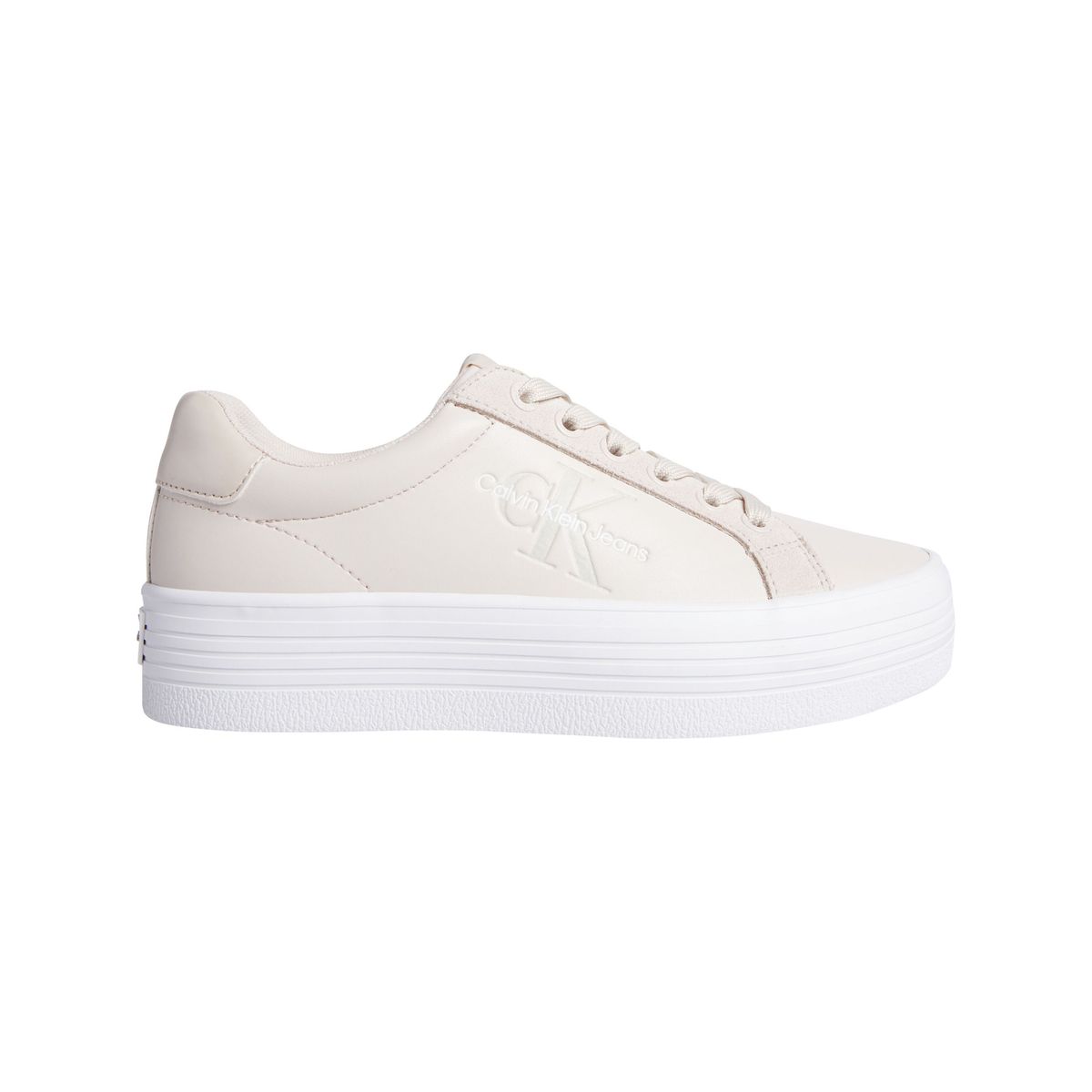 CALVIN KLEIN - Tenis rosado de plataforma Calvin Klein