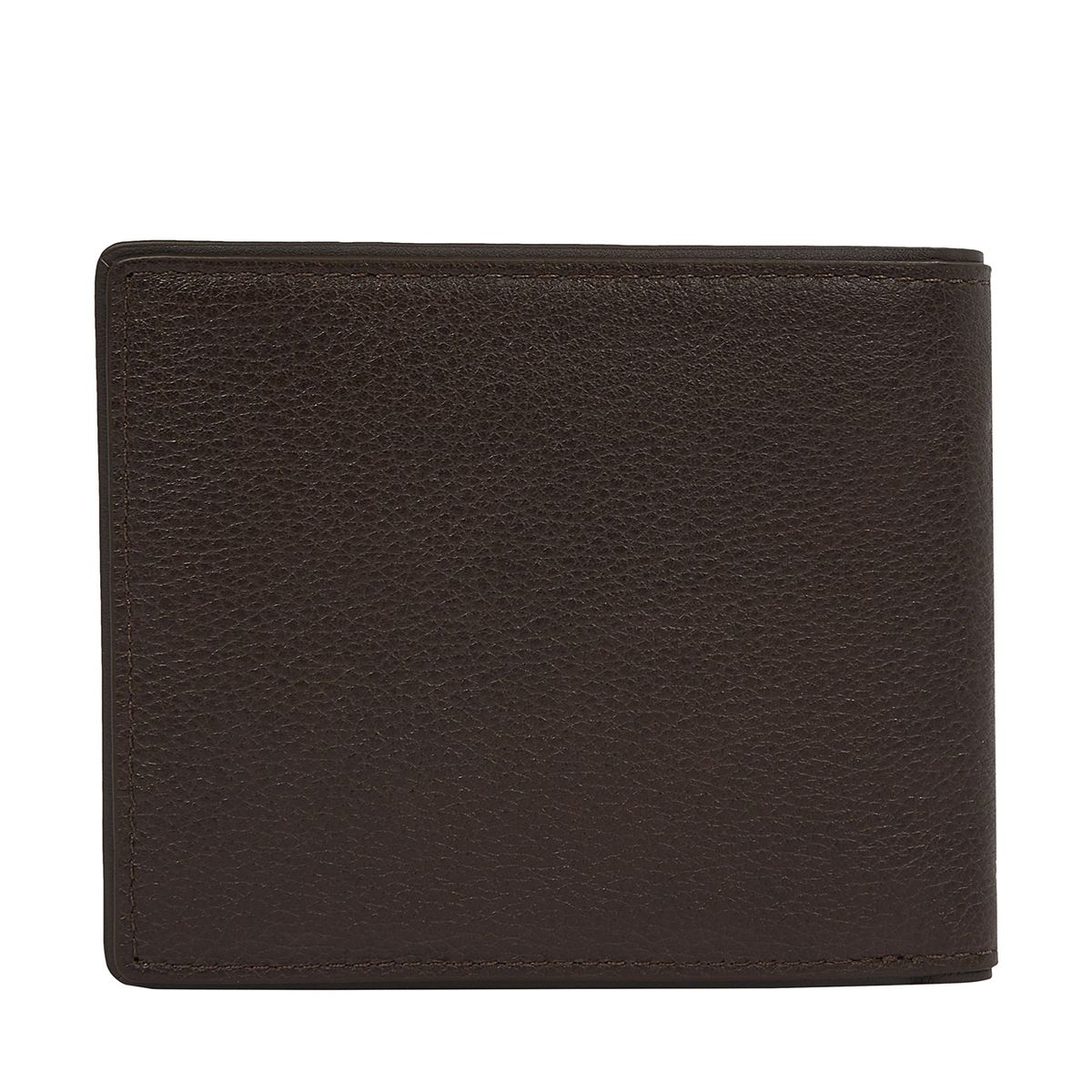 TOMMY HILFIGER - Billetera marrón plegable Corporate de cuero Tommy Hilfiger