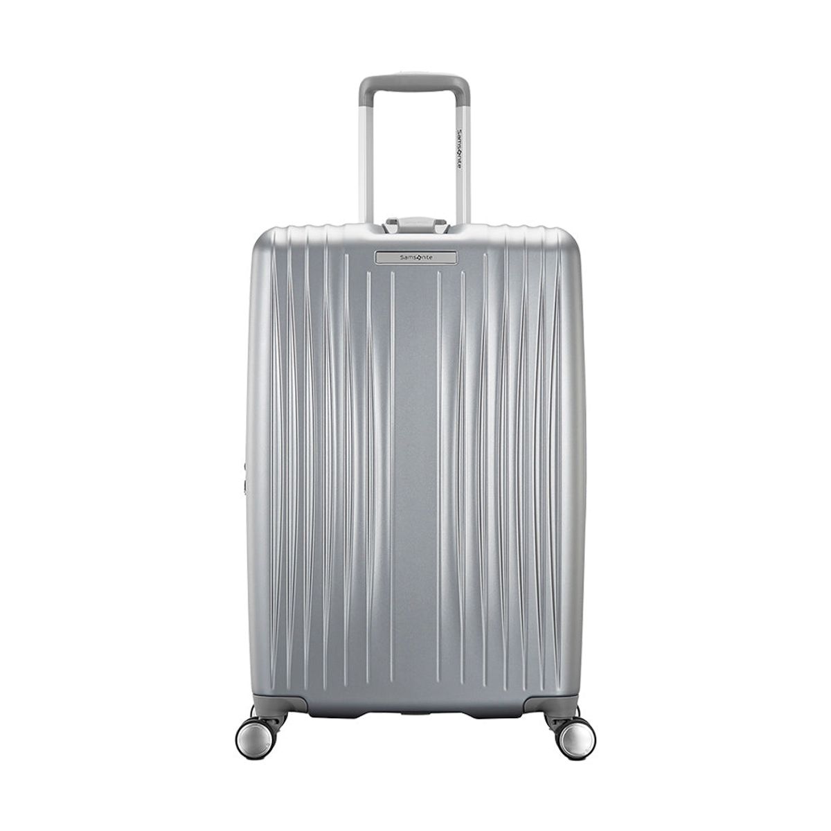 SAMSONITE - Maleta Mediana Samsonite Quartz Plateada