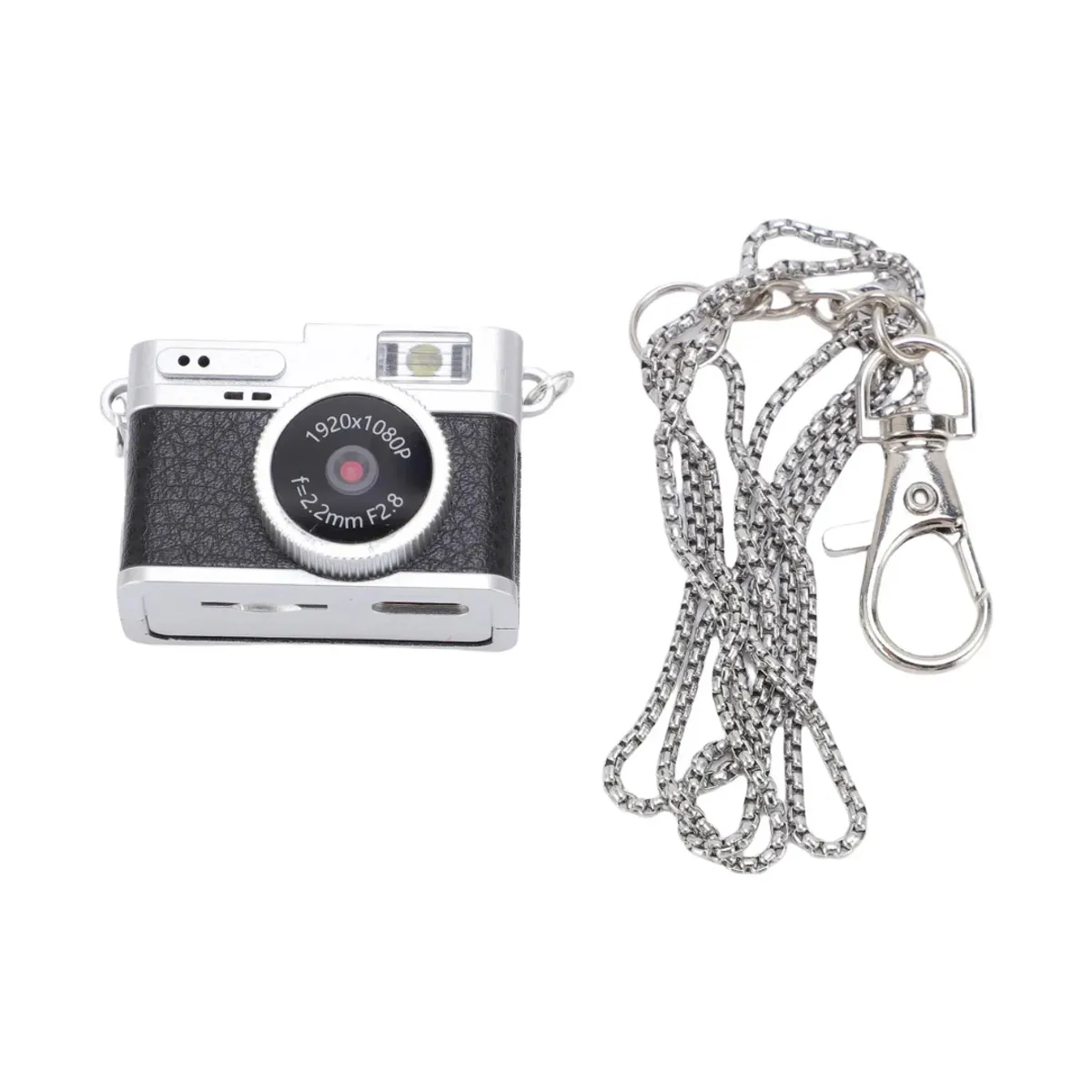GENERICO - Mini Camara Compact Camera Small Keychain 1080p 2mp