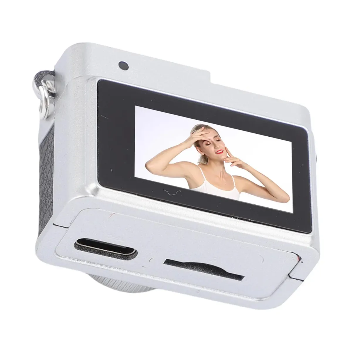 GENERICO - Mini Camara Compact Camera Small Keychain 1080p 2mp