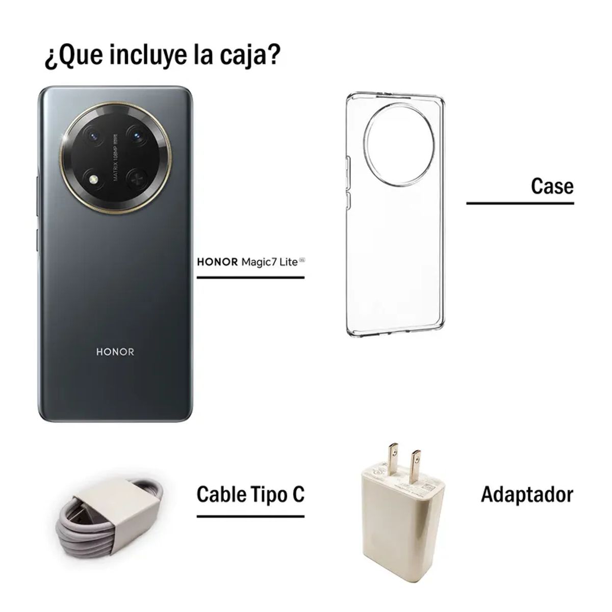HONOR - Celular Honor X9c 256gb 8gb RAM 5G Pantalla 678’’ Midnight Black