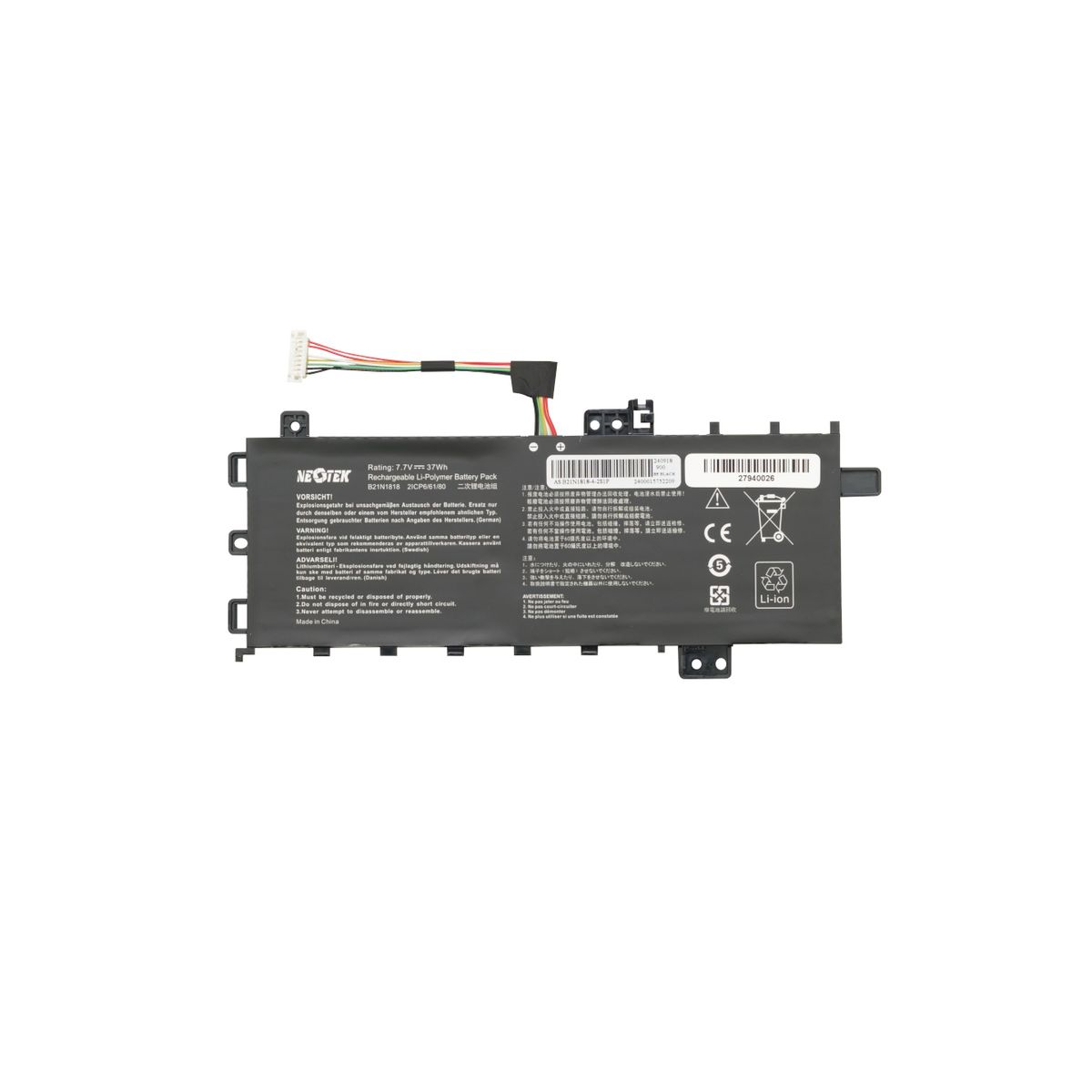 NEOTEK - BATERIA ASUS X412UAC21N1818-1EJ614T INTERNA