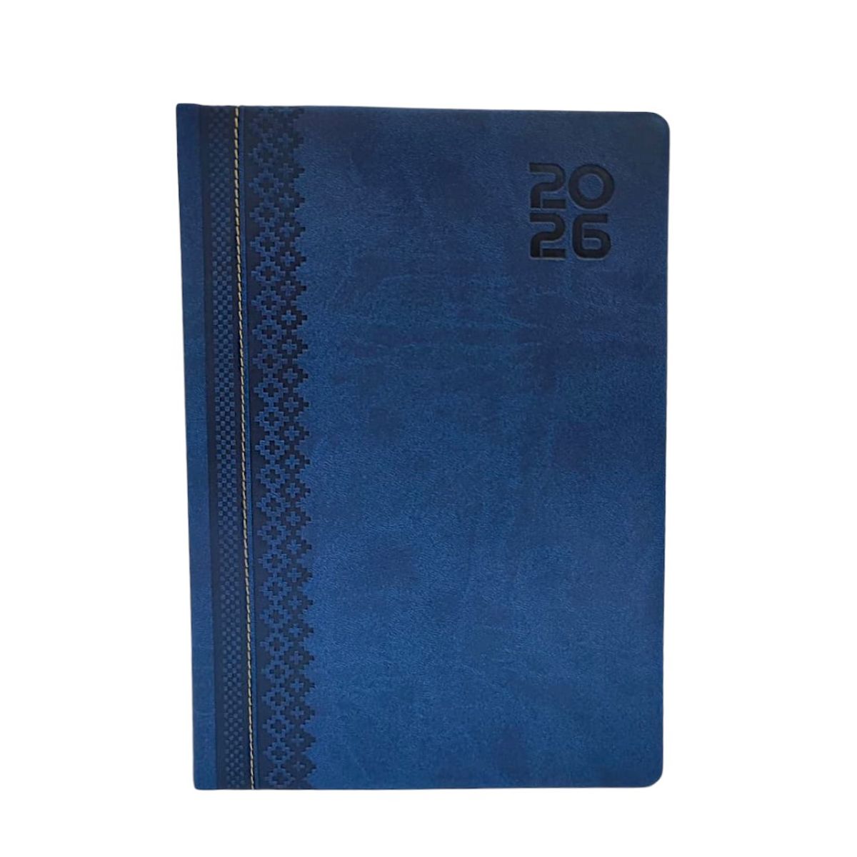 GENERICO - Agenda Diaria Gerencial Azul Oscuro Con Planeador Mensual 2026