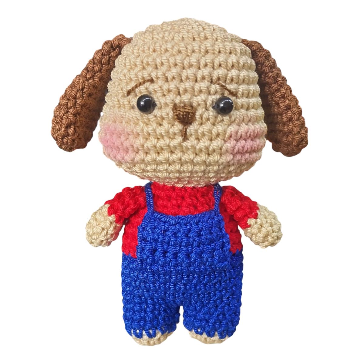 VANIDADES COLLECTIONS - Peluche Perro Amigurumi Perrito Amigurumi Tejido A Mano