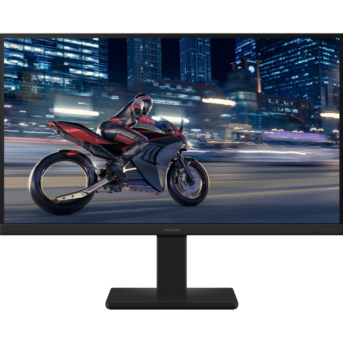 SAMSUNG - MONITOR SAMSUNG ESSENTIAL S3 - 22 FULL HD - PANEL VA - 120HZ - GAME MODE
