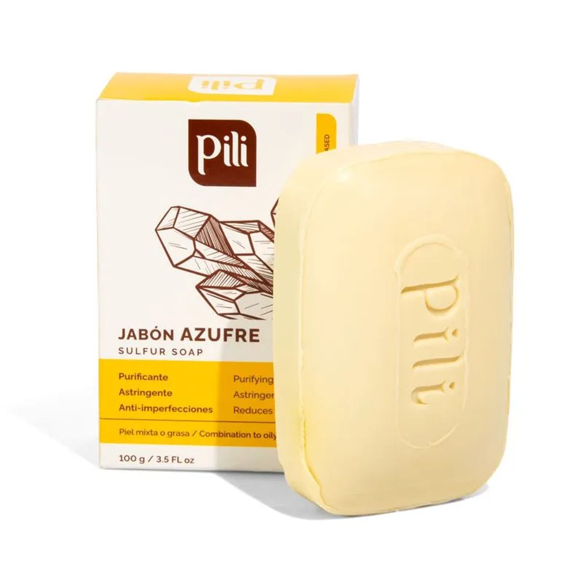 PILI - Pili Jabón De Azufre 100g