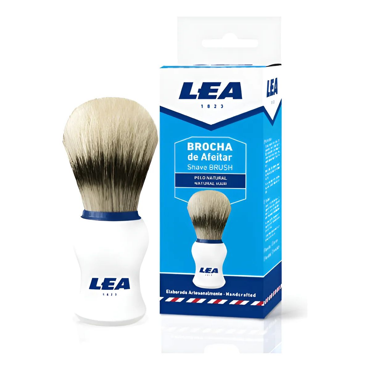 LEA - Brocha De Afeitar Cerda Natural Lea Blanco