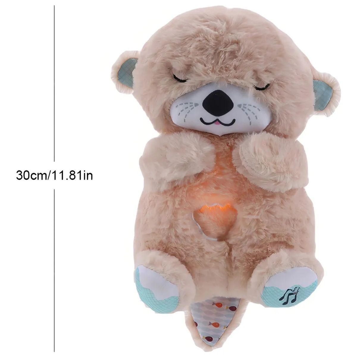 HOME - Peluche Nutria Relajante Respiración Estimulante Sonido