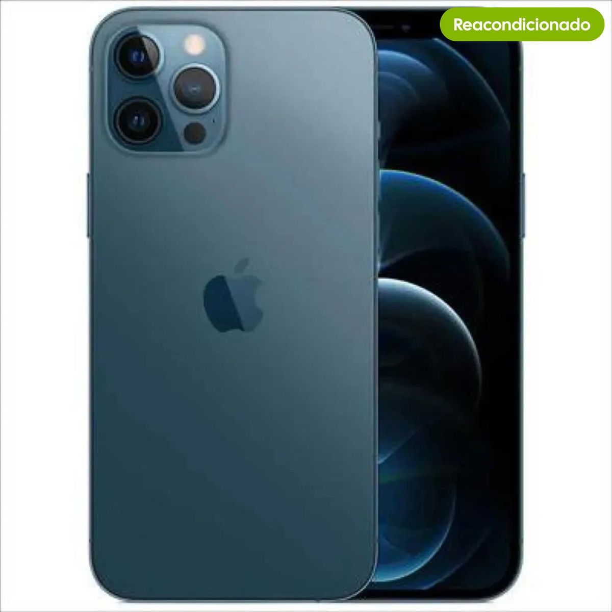 APPLE - Celular IPhone 12 Pro Max 256 GB 5G Azul Reacondicionado + Garantía extendida